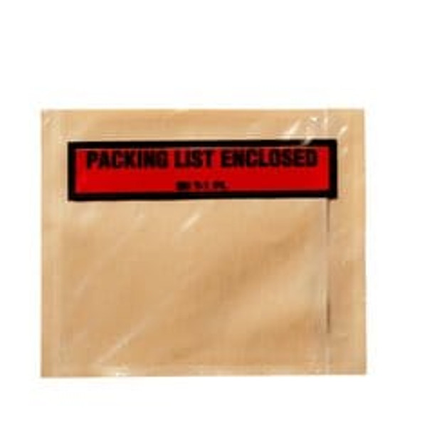 3M™ Top Print Packing List Envelope PLE-T1, 4-1/2 in x 5-1/2 in,
1000/Case