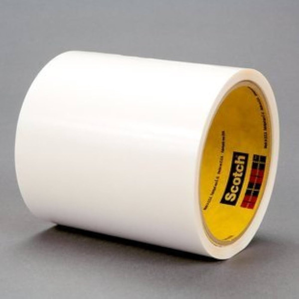 7010536062 3M Double Coated Tape 9828, Clear, 54 in x 60 yd, 4 mil, Roll