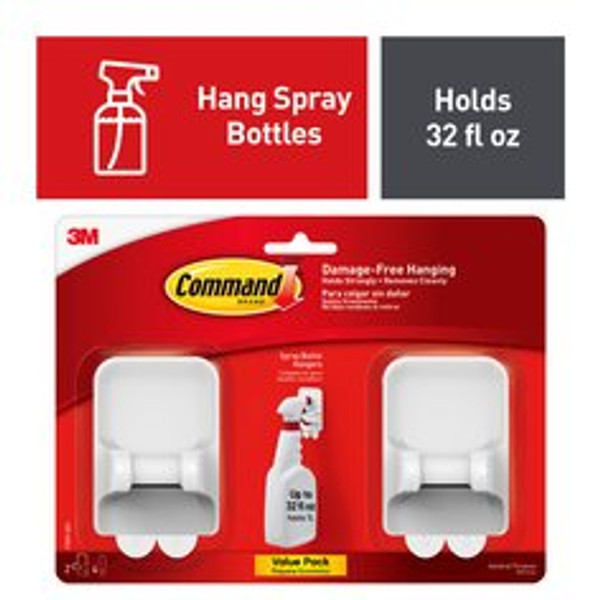 Command™ Spray Bottle Hangers 17009-2ES, 2 Pack