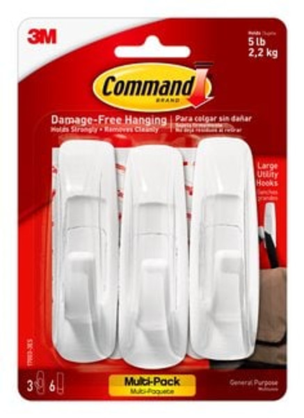 Command™ Large Utility Hook Value Pack 17003-3ES