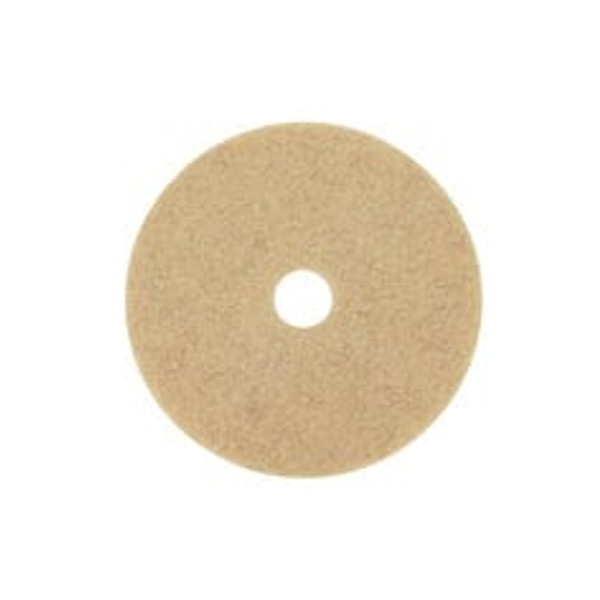 Scotch-Brite™ Natural Blend Tan Pad 3500, Tan/Natural Fiber, 610 mm, 24
in, 5 ea/Case
