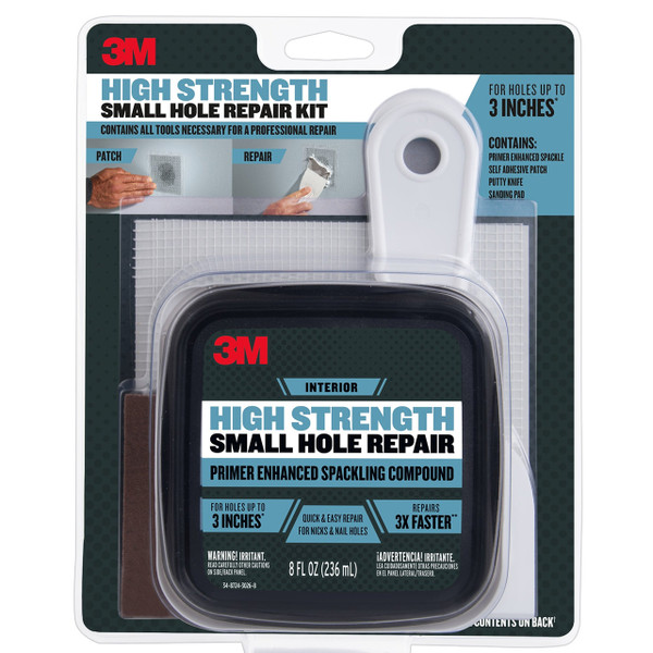 7100203779 3M High Strength Small Hole Repair Kit, SHR-KIT