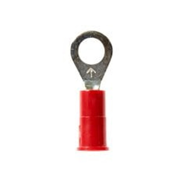 3M™ Highland™ Vinyl Insulated Ring Terminal RV18-10Q, AWG 22-18, 25/bag,
10 Bags/Case