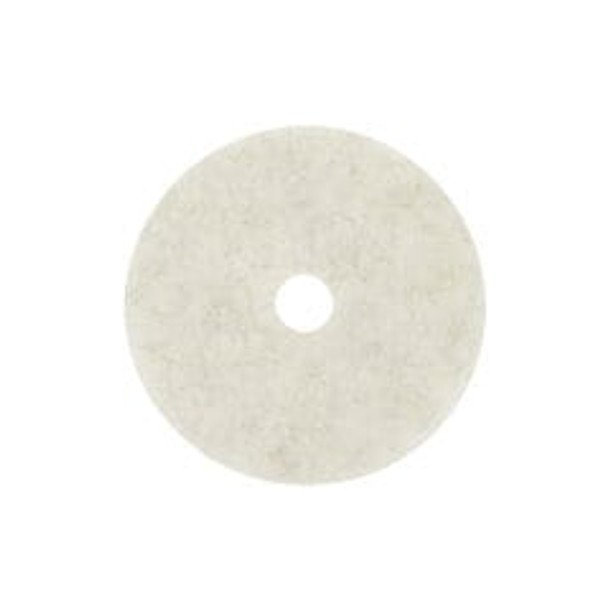 Scotch-Brite™ Natural Blend Floor Pads 3300, White/Natural Fiber, 24 in,
5 ea/Case