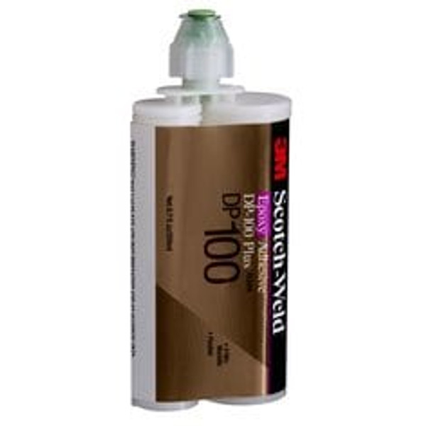 3M™ Scotch-Weld™ Epoxy Adhesive DP100 Plus, Clear, 200 mL Duo-Pak, 12
Each/Case