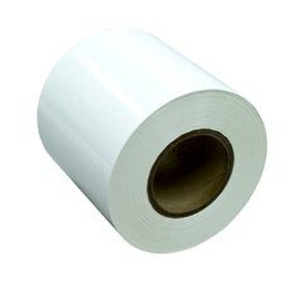 7100303310 3M Press Printable Label Material FV0322, Soft White Vinyl, Half Master, Roll, Config