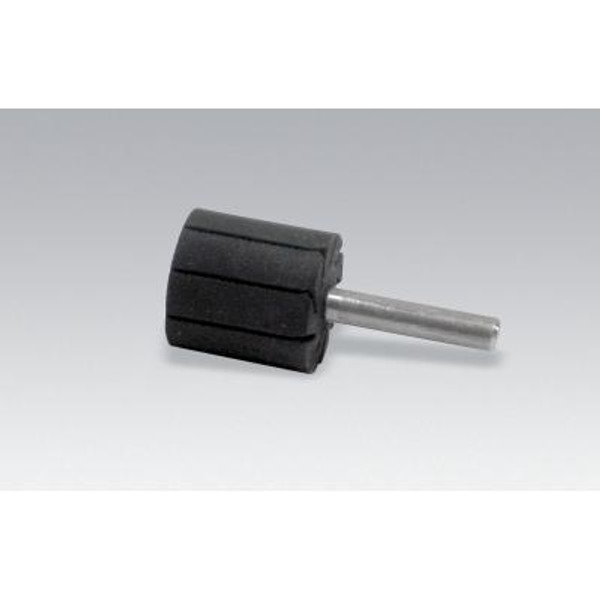 Dynabrade 92910 1" (25 mm) Dia. x 1" (25 mm) W Slotted Wheel 1/4" (6 mm) Shank, For 1" (25 mm) Dia. x 1" (25 mm) W Band