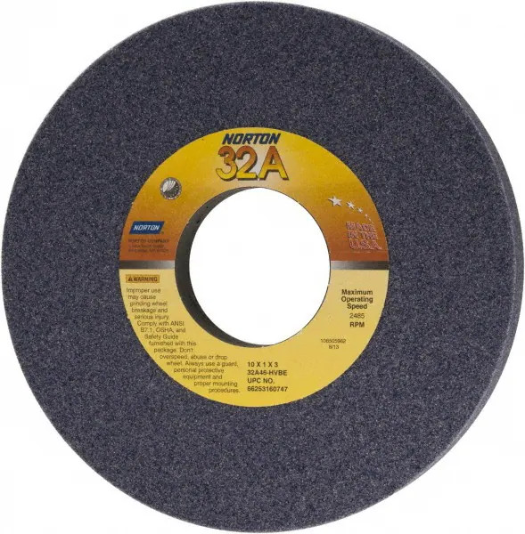 Norton 66253160747 10 x 1 x 3 In. Toolroom Wheel 32A 46 H VBE T01