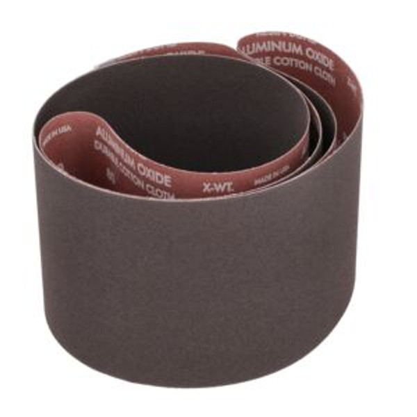 Norton 78072728936 6 x 89 In. Metalite R228 Cloth Narrow Backstand Belt 80 Grit AO