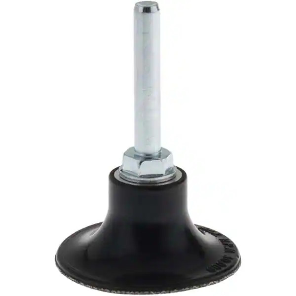 Merit 08834164643 2 x 1/4 In. H-Den Non-Vacuum Standard Back-up Pad for Type 3 Quick-Change Discs