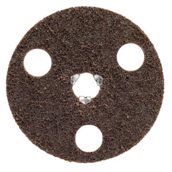 Norton 66623374818 5 In. Bear-Tex Rapid Prep Non-Woven Disc Speed-Lok AO C Grit