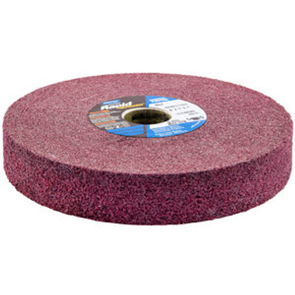 Norton 66261119988 6 x 1 x 1 In. Bear-Tex Rapid Finish Non-Woven Wheel 7Den SC F Grit
