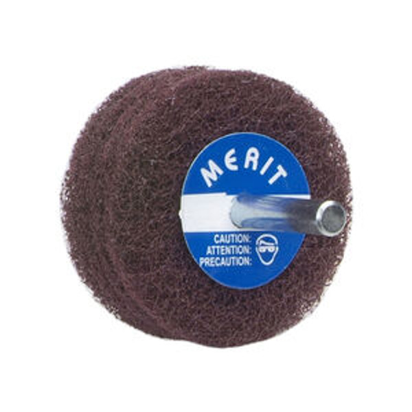 Merit 08834131556 2 x 1 In. Non-Woven Wheel AO 5-Ply M Grit