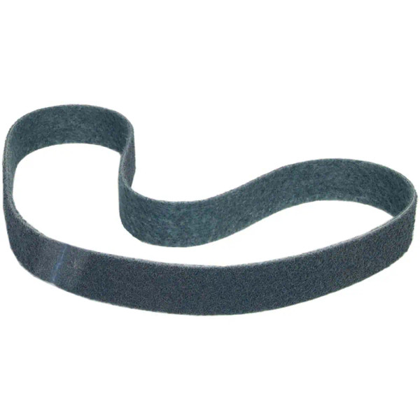 Merit 08834194020 2 x 60 In. Surface Prep Non-Woven Narrow Benchstand Belt AO VF Grit