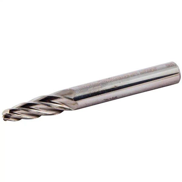 Norton 69957340153 1/4 x 3/4 x 2 In. Ball Nose Tree AC SF-1 NF Carbide Burr