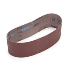 3M Cloth Belt 340D, 80 X-weight, 3" x 18", Film-lok, Single-flex, 10 per carton, 50 per case