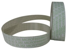 3M Microfinishing Film Belt 362L, 9 Mic 3MIL, 1-1/2" x 24"
