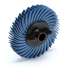 Scotch-Brite Radial Bristle Disc, 2" x 3/8" 400, 40 per carton, 80 per case