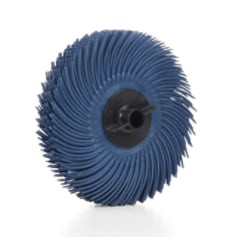 Scotch-Brite Radial Bristle Disc, 3" x 3/8" 400, 40 per carton, 80 per case