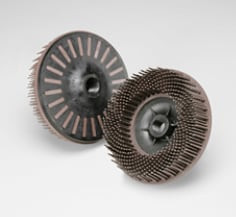 Scotch-Brite Bristle Disc, 36, 4-1/2" x 5/8"-11"ternal, 5 per carton 10 per case