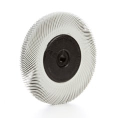 Scotch-Brite Radial Bristle Brush, 6" x 7/16" x 1" 120 with Adapter, 5 per case