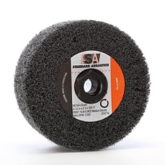Standard Abrasives MD Mini-Brush 875713, 4-1/2" x 2" x 5/8-11 FB051 15-46 A VFN Medium Density, 2 per case