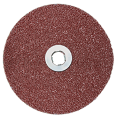 3M Fibre Disc 782C GL Quick Change, 5" 80+, 25 per bag, 100 per case