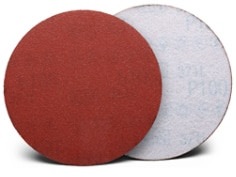 3M Hookit Film Disc 371L, P180 3MIL, 5" x NH, Die 500X, 50 per carton, 250per case