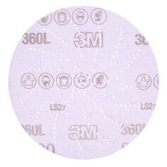 3M Xtract Film Disc 360L, P800 3MIL, 5", Die 500LG, 100 per carton, 500 per case