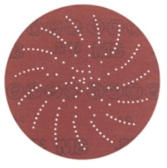 3M Xtract Film Disc 375L, P220 3MIL, 6", Die 600LG, 50 per carton, 250per case