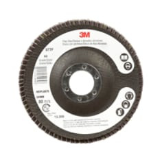 3M Flap Disc 577F, 60, T29, 4" x 5/8", 10 per case