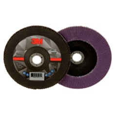 3M Flap Disc 769F, 80+, T27, 7" x 7/8", 5 per case