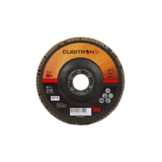 3M Cubitron II Flap Disc 967A, 80+, T27, 5" x 7/8", 10 per case