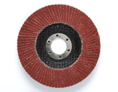 3M Cubitron II Flap Disc 969F, 40+, T27 Quick Change, 5" x 5/8"-11, 10 per case
