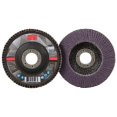 3M Flap Disc 769F, 60+, T29, 4-1/2" x 7/8", 10 per case