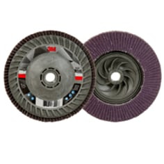 3M Flap Disc 769F, 80+, T29 Quick Change, 5" x 5/8"-11, 10 per case