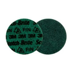 Scotch-Brite Precision Surface Conditioning Disc, PN-DH, Fine+, 3" x NH