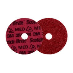 Scotch-Brite Precision Surface Conditioning Disc, PN-DH, Medium, 5" x 7/8", 50 per case