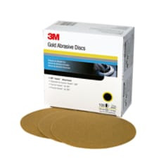 3M Hookit Gold Disc 216U 00972, 6", P500, 100 Discs per carton, 4 Cartons per case