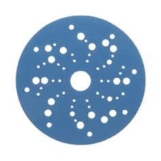 3M Hookit Blue Abrasive Disc 321U, 36167, 5", 500, Multi-hole, 50 Discs per carton, 4 Cartons per case