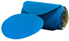 3M Stikit Blue Abrasive Disc Roll 321U, 36207, 6", 220, 100 Discs per roll, 5 rolls per case