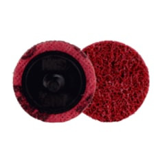 Scotch-Brite Roloc Precision Surface Conditioning Disc, PN-DR, Medium, TR, 1-1/2", 50 per carton, 200 per case, Dispenser Pack