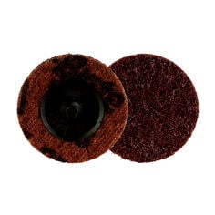 Scotch-Brite Roloc Precision Surface Conditioning Disc, PN-DR, Coarse, TR, 2", 50 per carton, 200 per case, Dispenser Pack