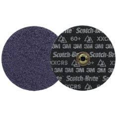 Scotch-Brite Precision Heavy Duty Surface Conditioning TN Quick Change Disc, HD-DN, X-Extra Coarse 60+, 7", 25 per case