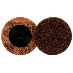 Scotch-Brite Roloc Surface Conditioning Disc, SC-DS, A/O Coarse, TS, 2", 50 per carton, 200 per case