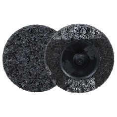 Scotch-Brite Roloc Precision Heavy Duty Surface Conditioning Disc, HD-DR, Extra Coarse 80+, TR, 2", 25 per carton, 100 per case