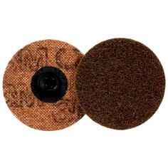 Scotch-Brite Roloc Surface Conditioning Disc, SC-DS, A/O Coarse, TS, 3", 25 per carton, 100 per case