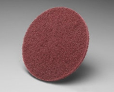 Scotch-Brite Roloc High Strength Disc, HS-DR, A/O Very Fine, TR, 4", 25 per bag, 100 per case