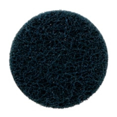 Standard Abrasives Quick Change Buff and Blend HS Disc, 840458, Medium, TR, Blue, 3", Die Q300V, 25 per carton, 100 per case