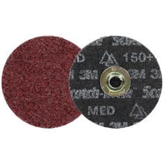 Scotch-Brite Precision Heavy Duty Surface Conditioning TN Quick Change Disc, HD-DN, Medium 150+, 4-1/2", 50 per case